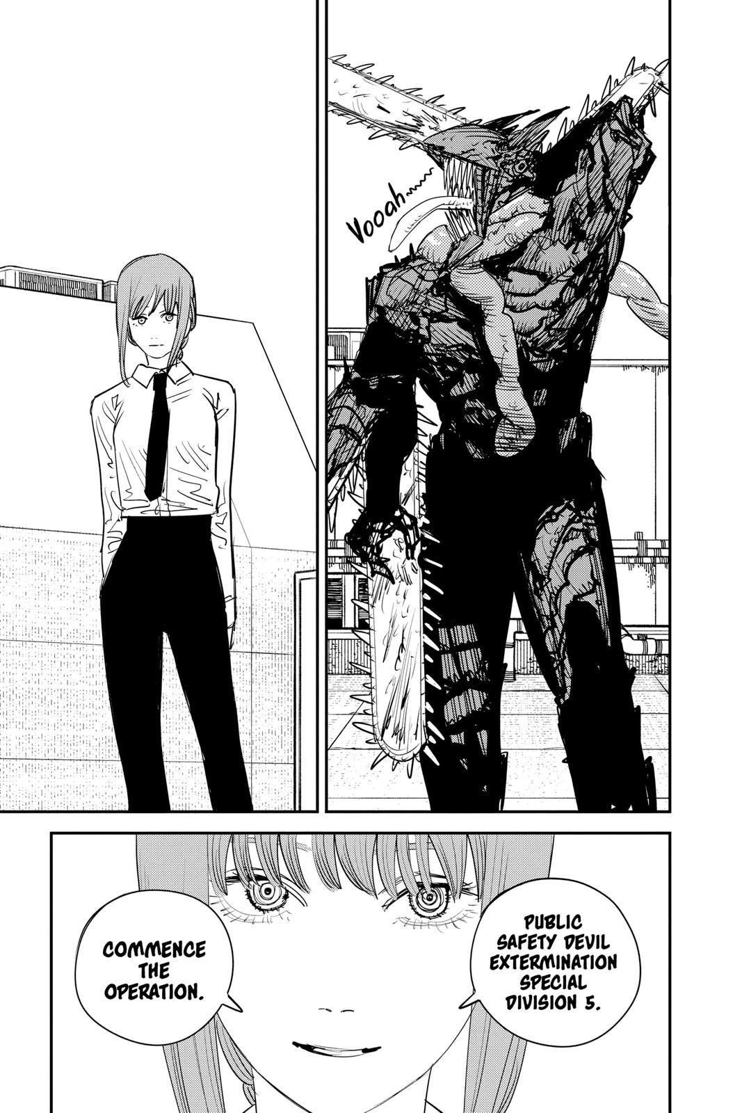Chainsaw Man Chapter 87 page 3 - Chapter 87: Chainsaw Man Vs. the Horrifying Weapon Humans