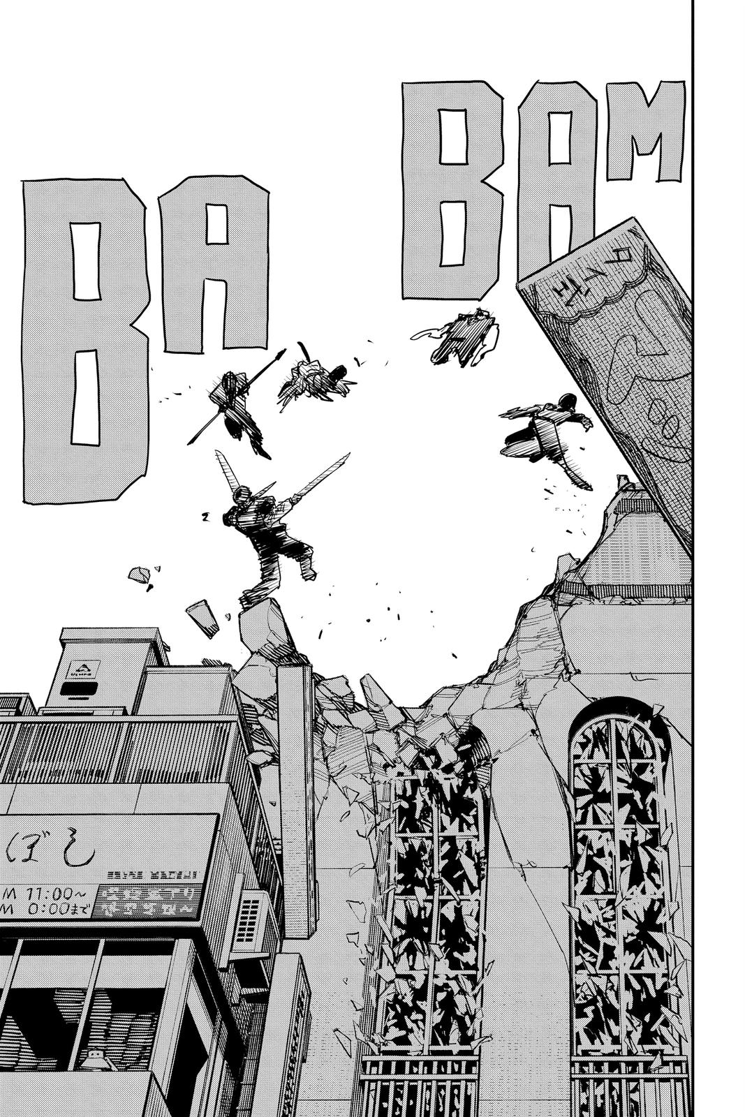 Chainsaw Man Chapter 87 page 8 - Chapter 87: Chainsaw Man Vs. the Horrifying Weapon Humans