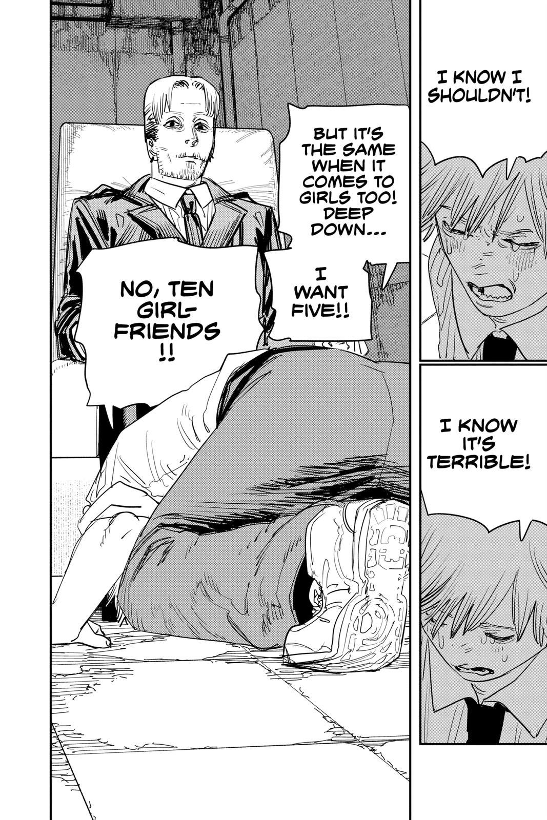Chainsaw Man Chapter 93 page 4 - Chapter 93: You & Crappy Movies