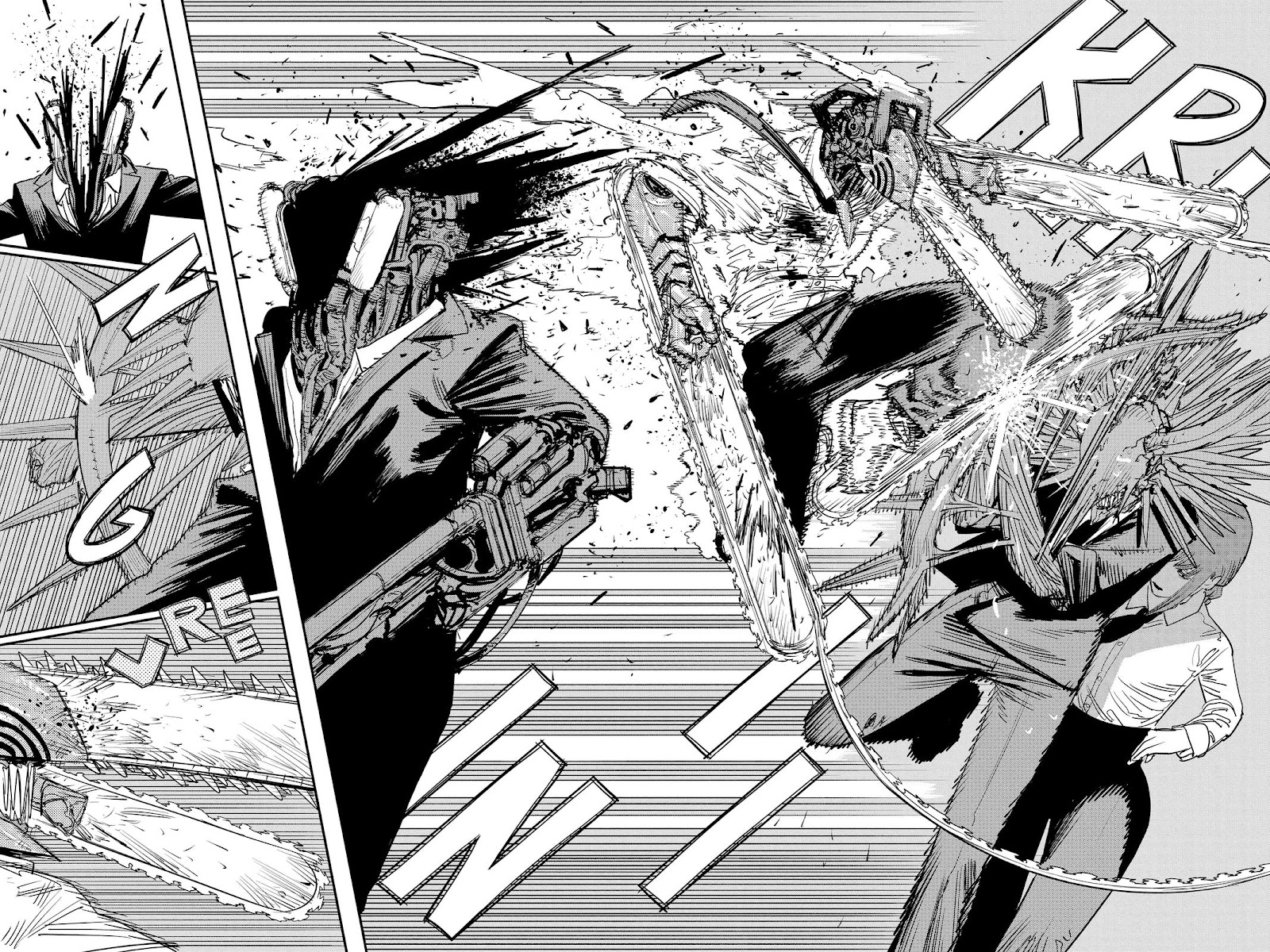 Chainsaw Man Chapter 94 page 14 - Chapter 94: Chainsaw Man vs. the Weapon Humans