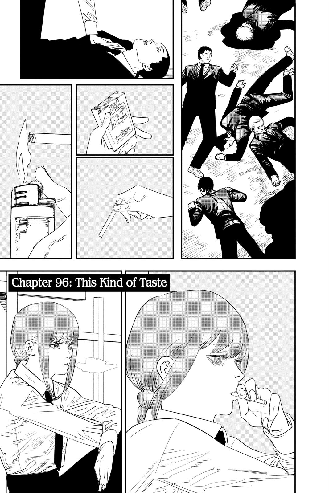 Chainsaw Man Chapter 96 page 1 - Chapter 96: This Kind of Taste
