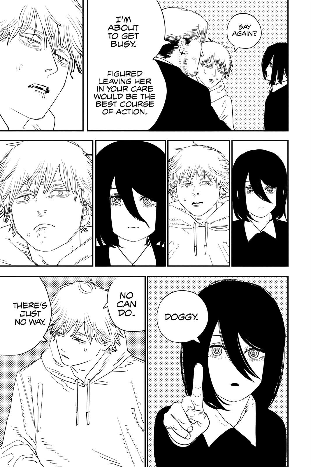 Chainsaw Man Chapter 97 page 12 - Chapter 97: I, Love, Chainsaw [Part 1 END]