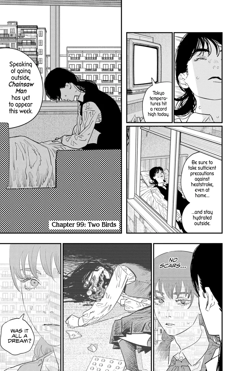 Chainsaw Man Chapter 99 page 1 - Chapter 99: Two Birds