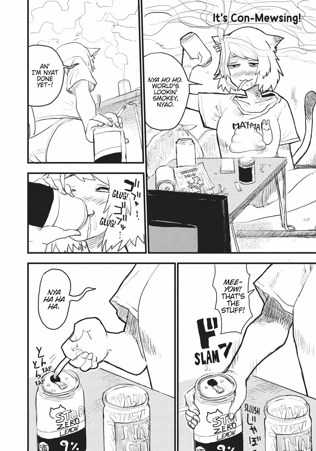 Chainsmoker Cat Chapter 1 page 4 - Chapter 1