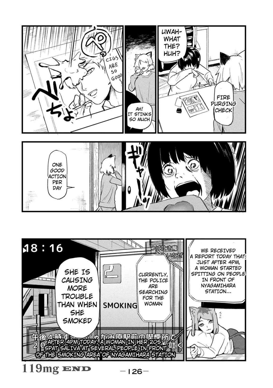 Chainsmoker Cat Chapter 119 page 4 - Chapter 119