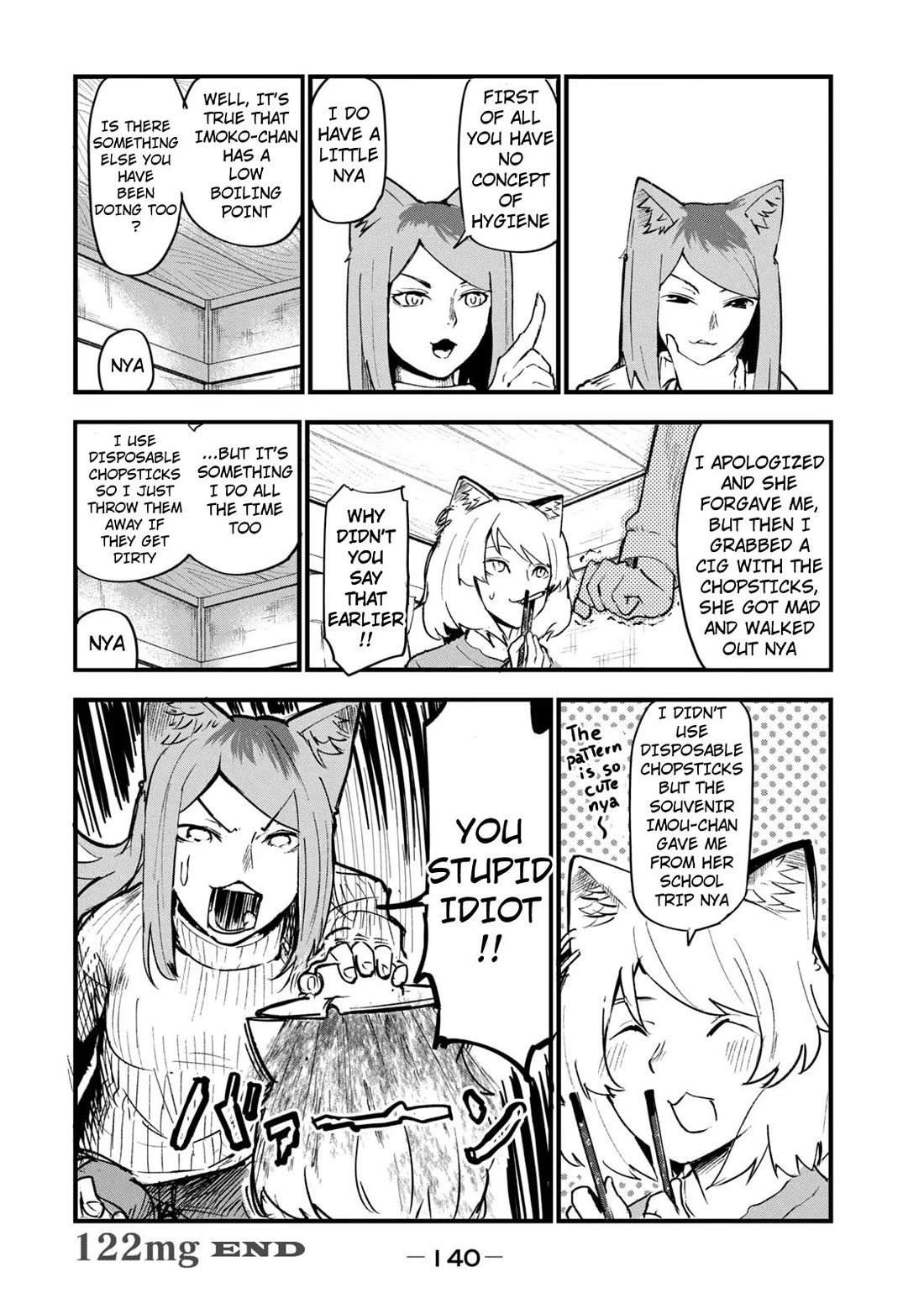 Chainsmoker Cat Chapter 122 page 4 - Chapter 122
