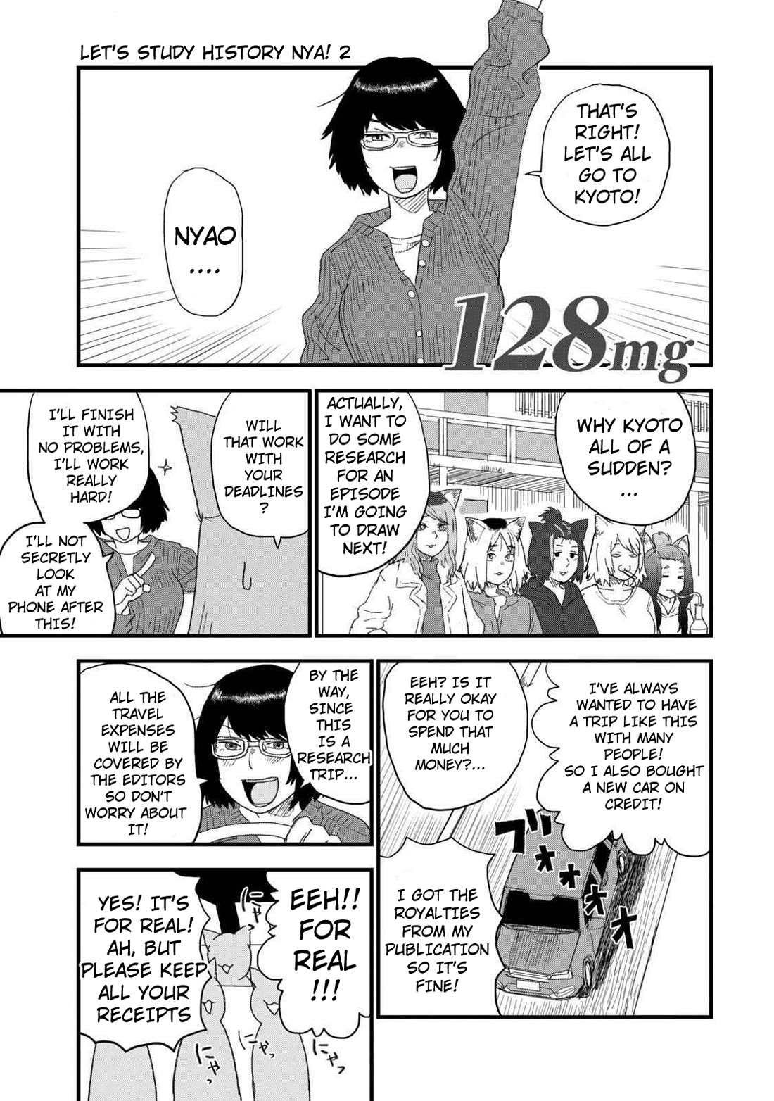 Chainsmoker Cat Chapter 128 page 1 - Chapter 128: 128mg