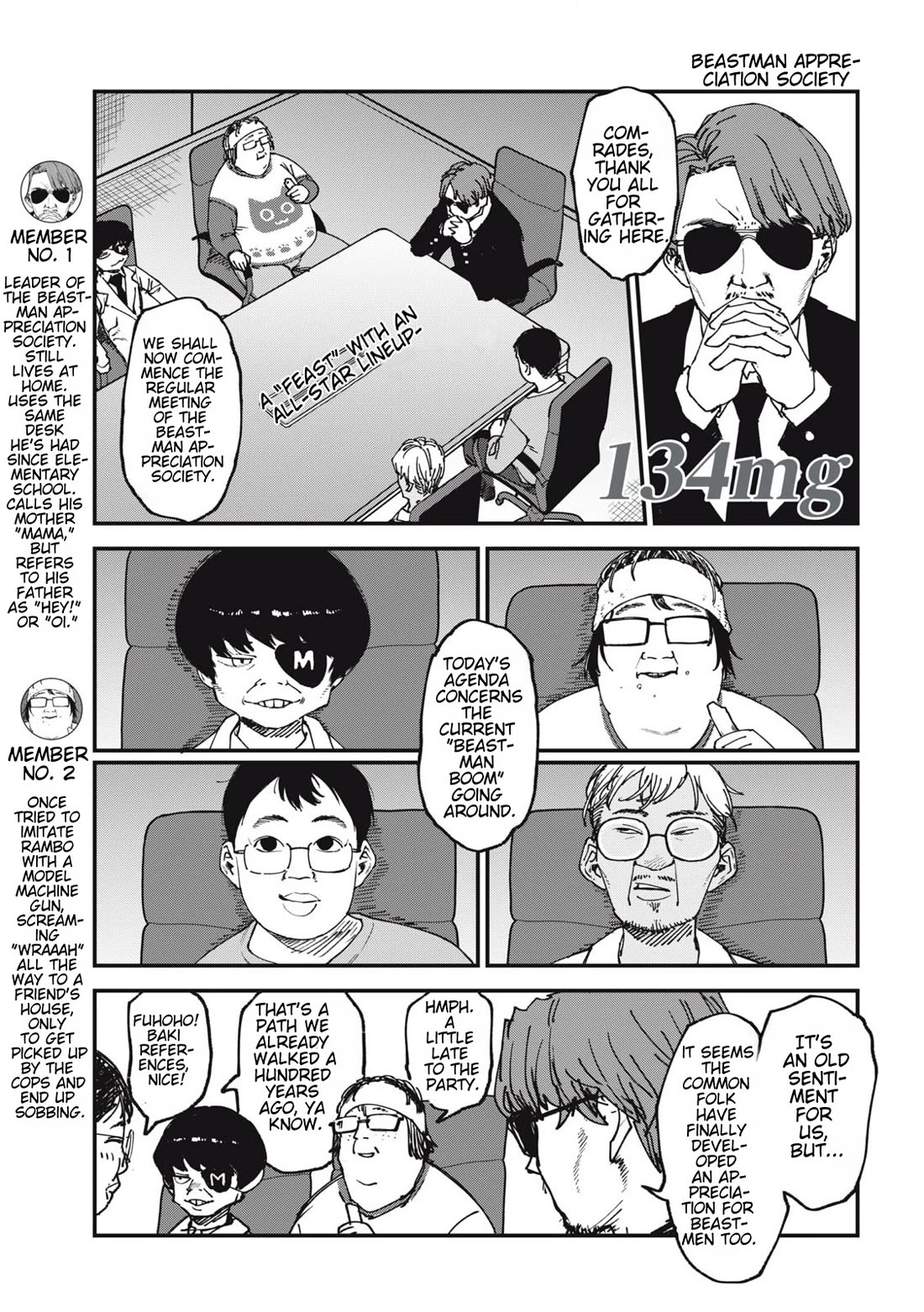 Chainsmoker Cat Chapter 134 page 1 - Chapter 134: 134mg
