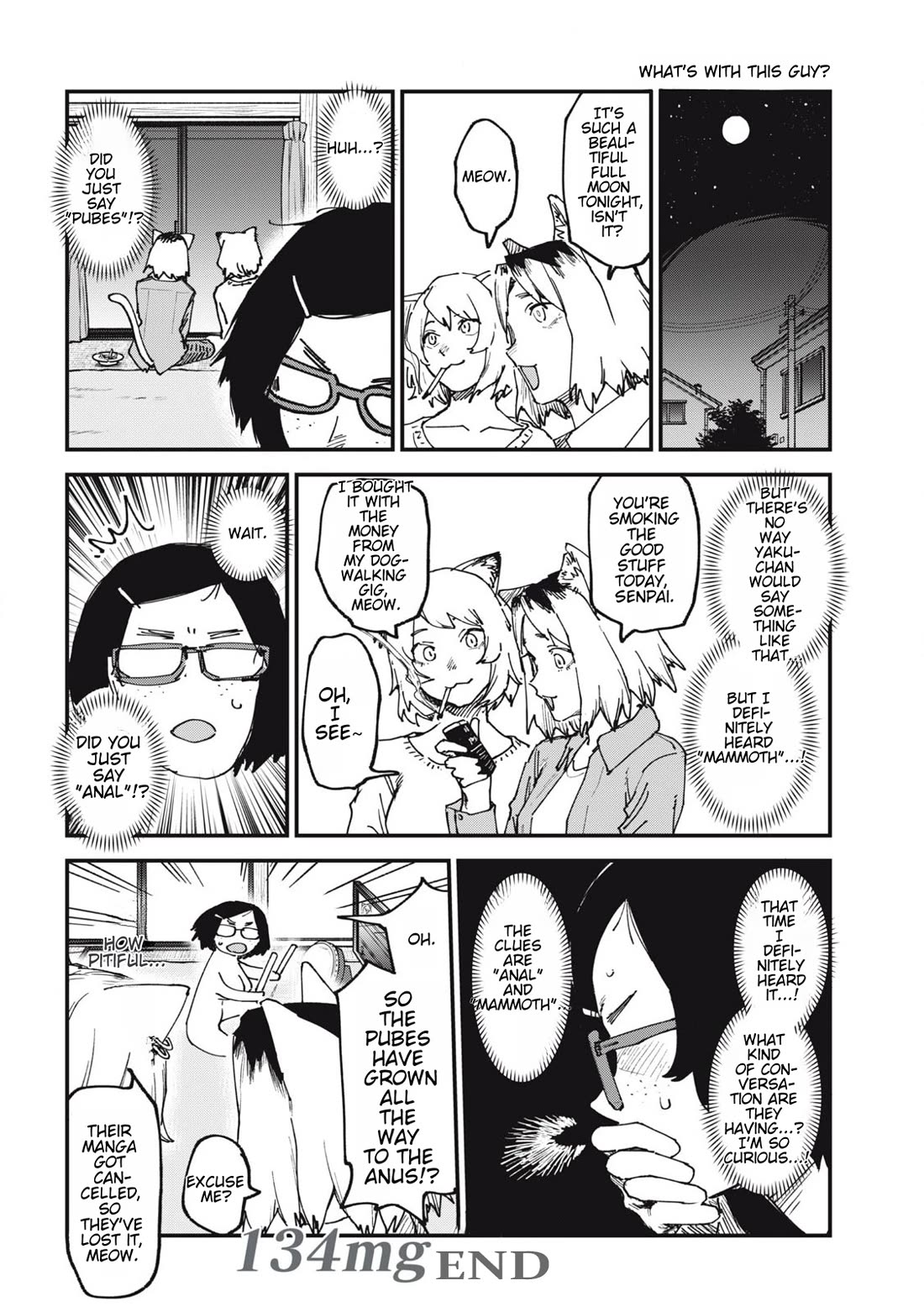 Chainsmoker Cat Chapter 134 page 4 - Chapter 134: 134mg
