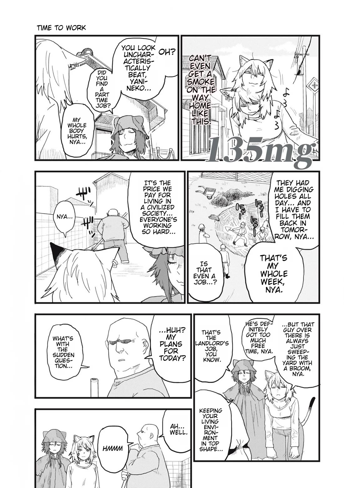 Chainsmoker Cat Chapter 135 page 1 - Chapter 135: 135mg
