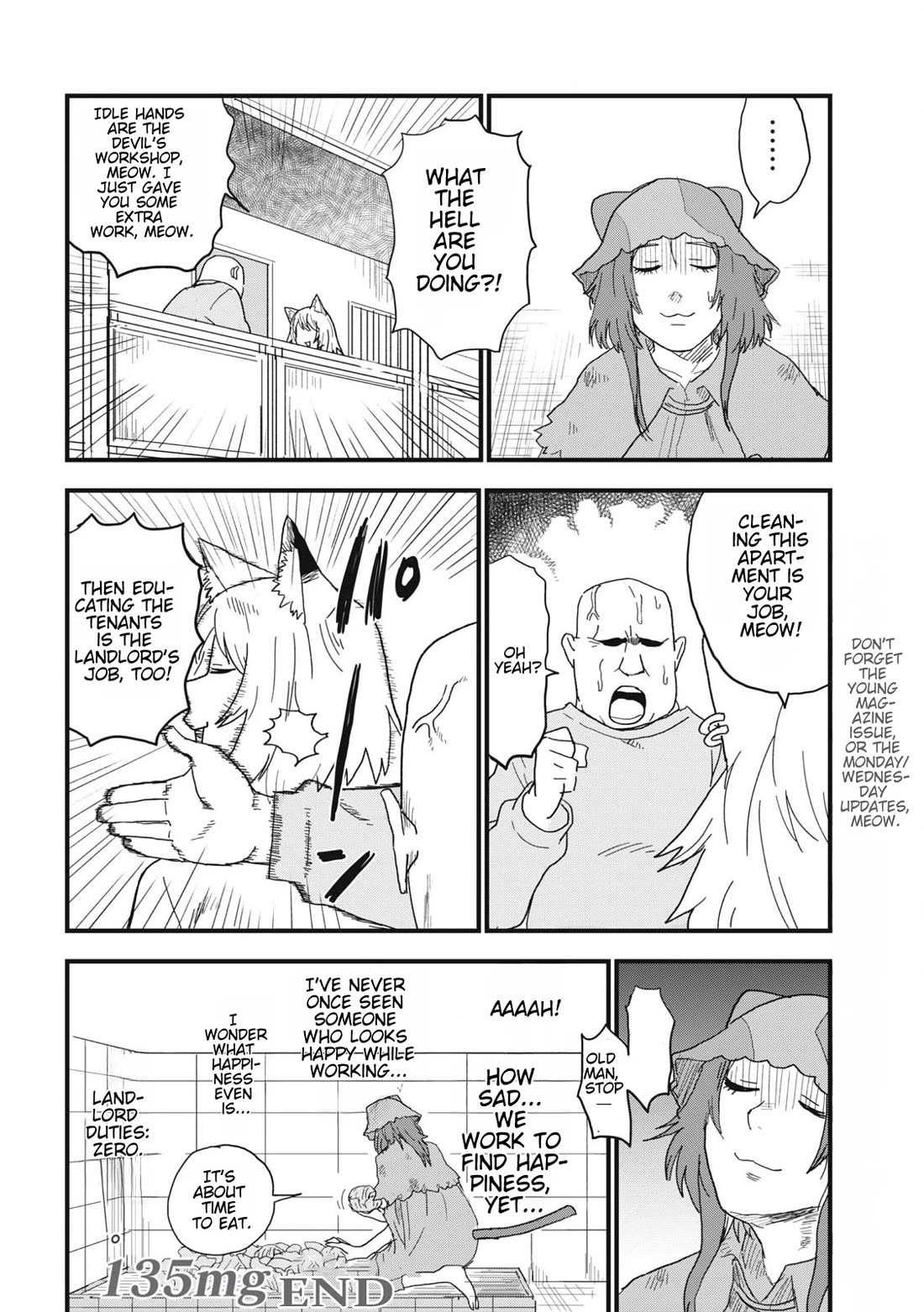 Chainsmoker Cat Chapter 135 page 4 - Chapter 135: 135mg