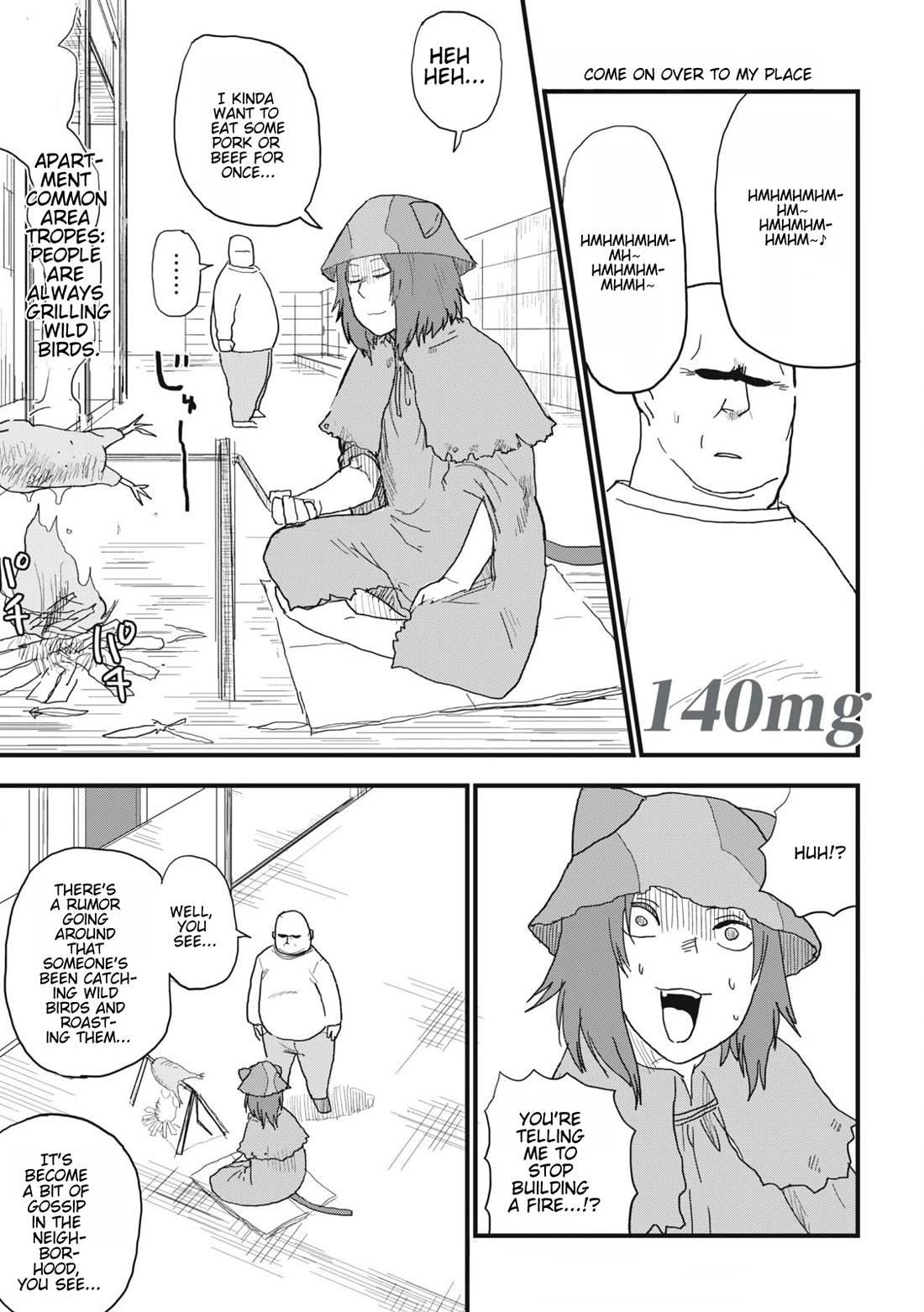 Chainsmoker Cat Chapter 140 page 1 - Chapter 140: 140mg