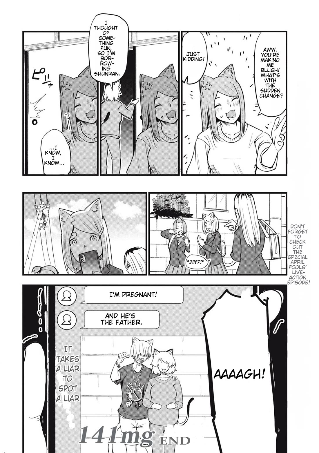 Chainsmoker Cat Chapter 141 page 4 - Chapter 141: 141mg