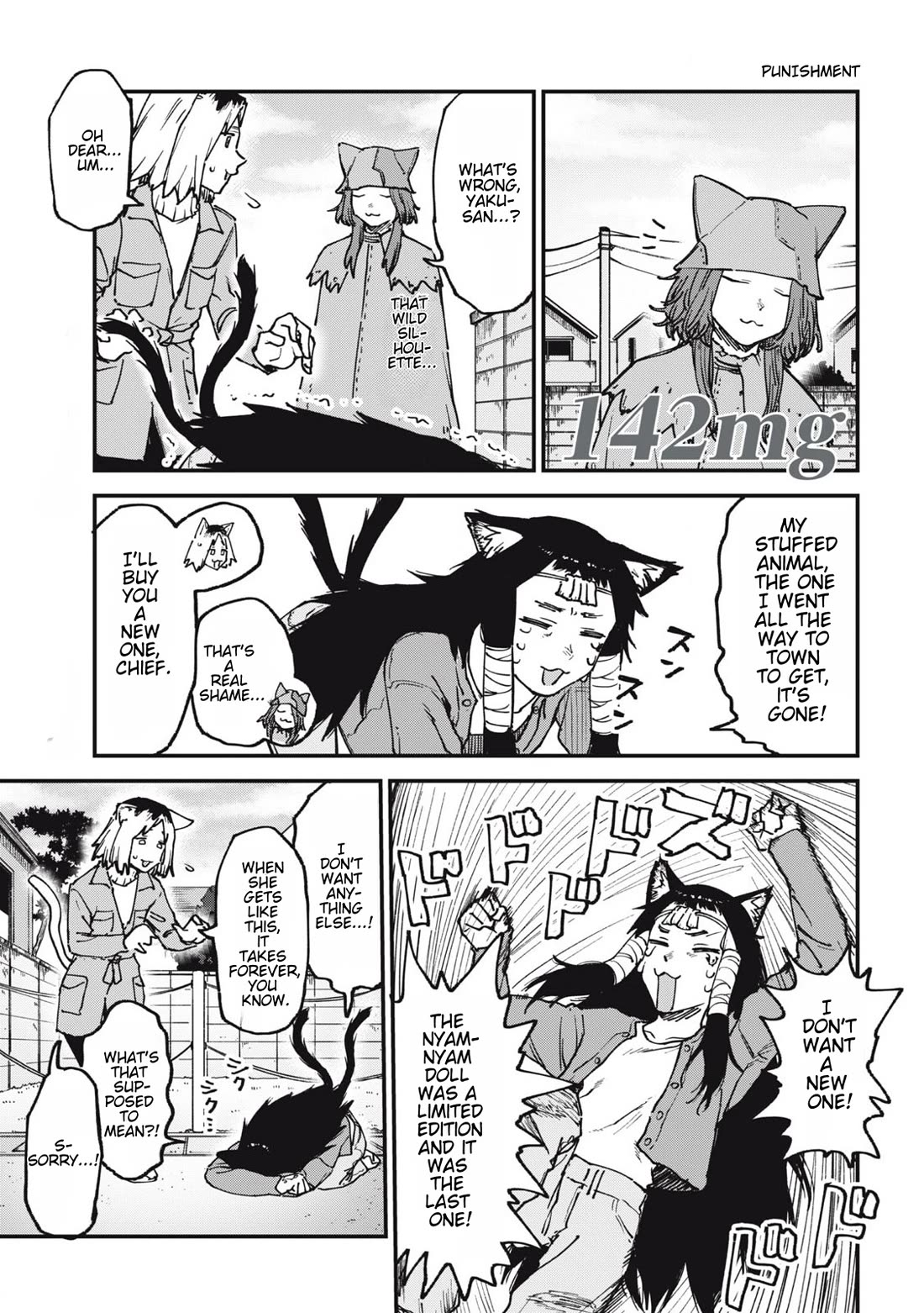 Chainsmoker Cat Chapter 142 page 1 - Chapter 142: 142mg