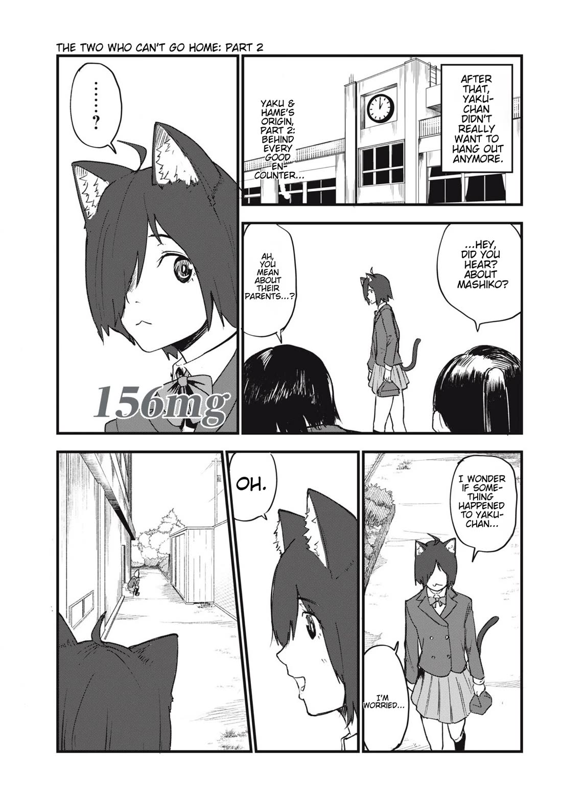 Chainsmoker Cat Chapter 156 page 1 - Chapter 156: 156mg