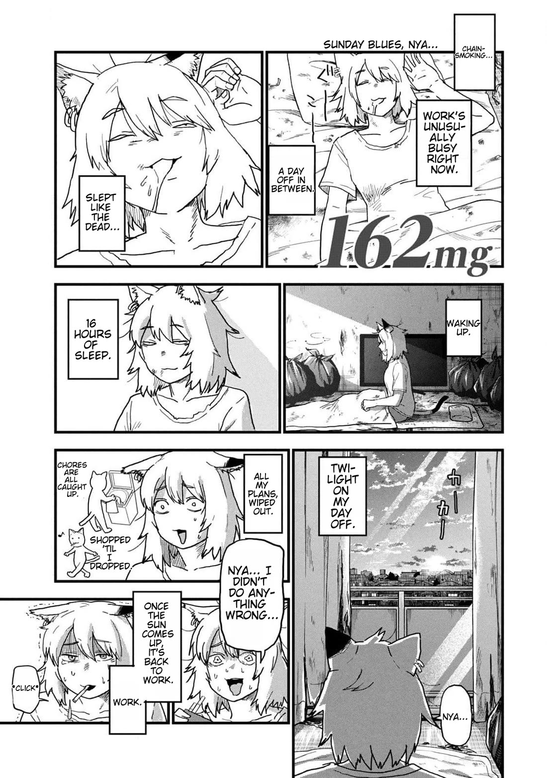 Chainsmoker Cat Chapter 162 page 1 - Chapter 162: 162mg