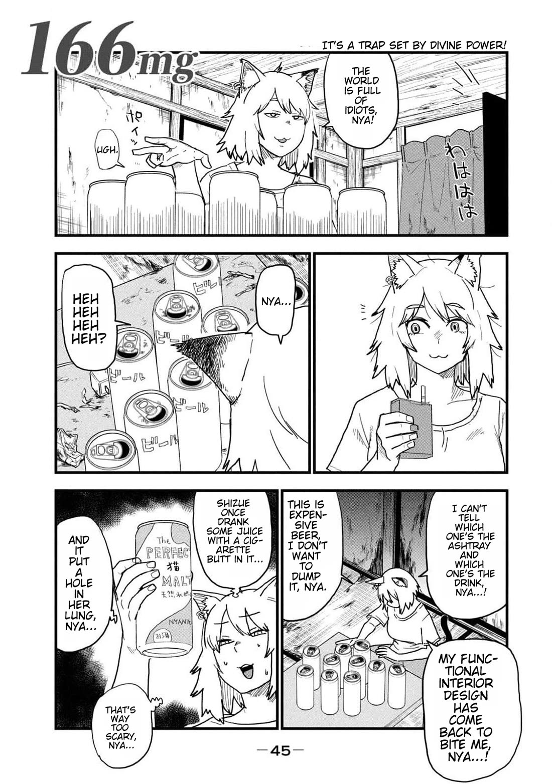 Chainsmoker Cat Chapter 166 page 1 - Chapter 166: 166mg