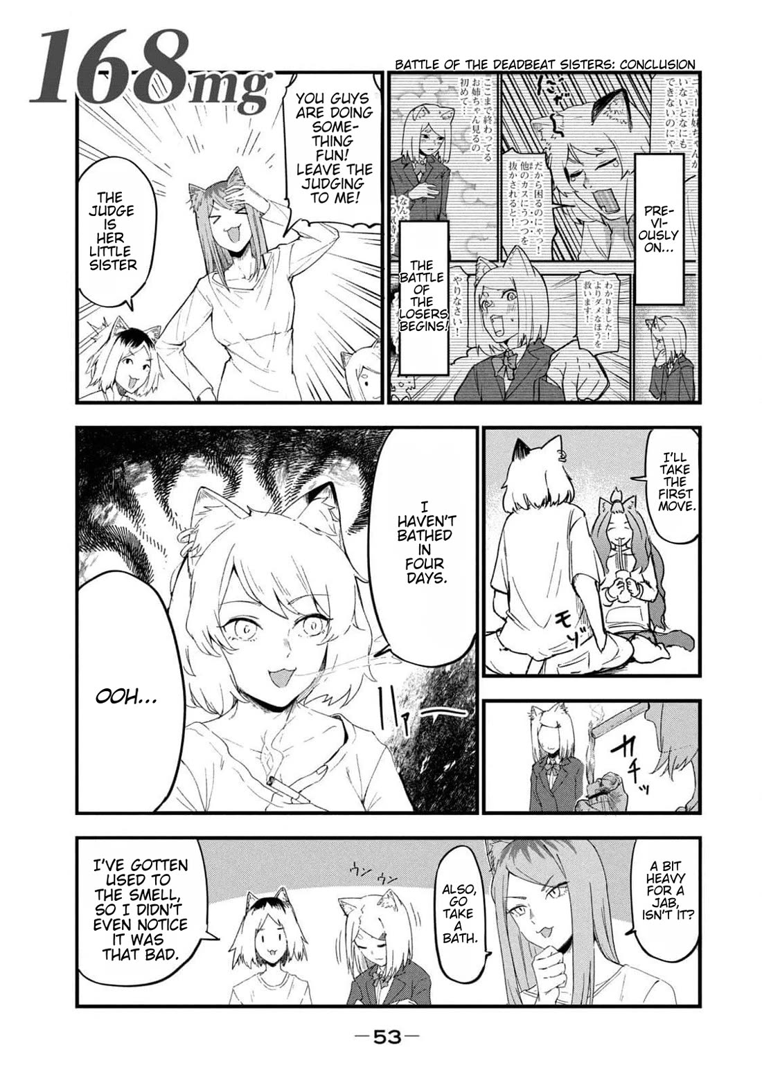 Chainsmoker Cat Chapter 168 page 1 - Chapter 168: 168mg