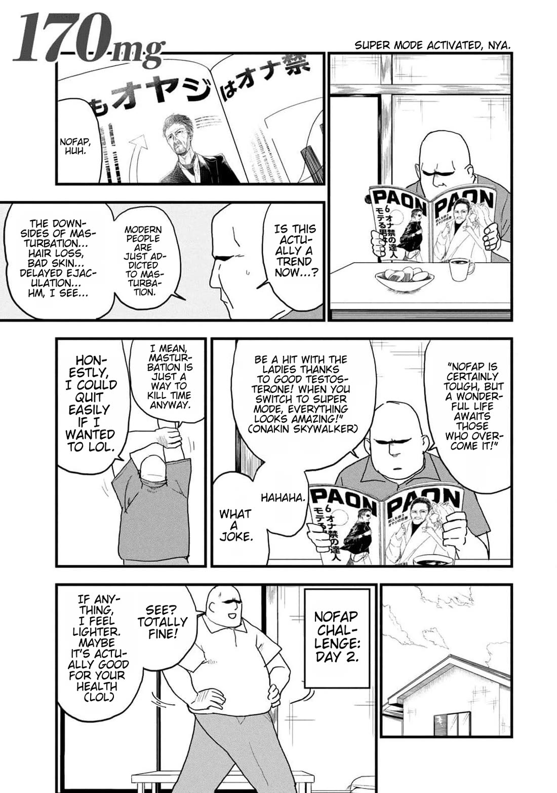Chainsmoker Cat Chapter 170 page 1 - Chapter 170: 170mg