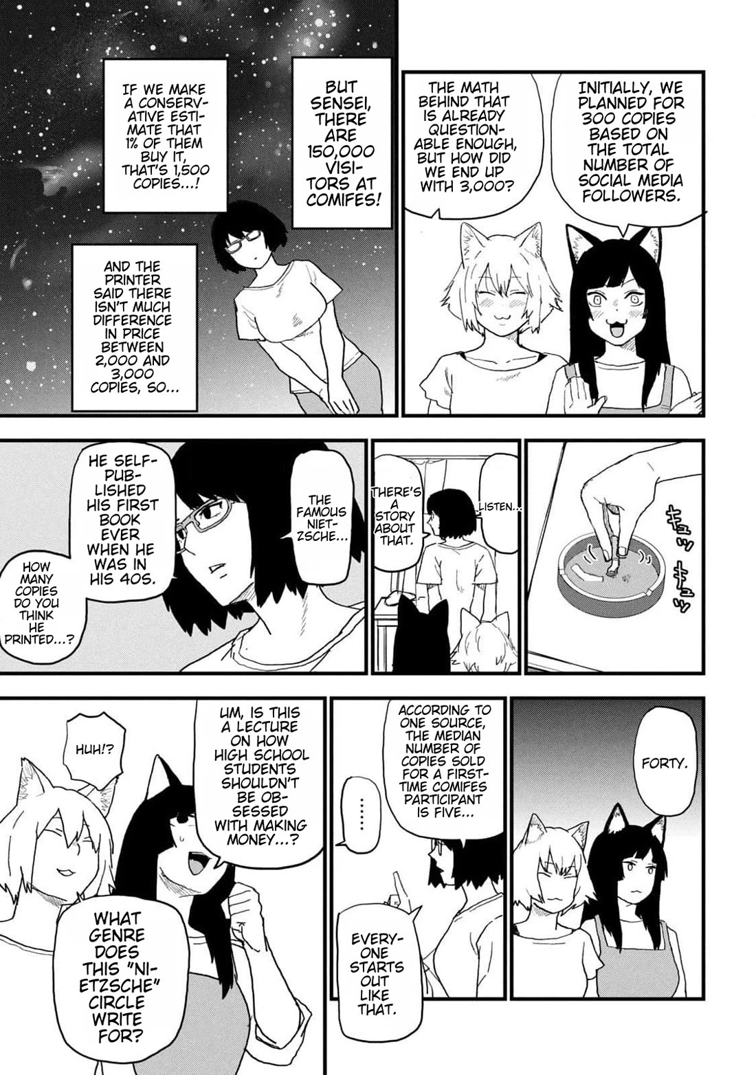 Chainsmoker Cat Chapter 172 page 5 - Chapter 172: 172mg