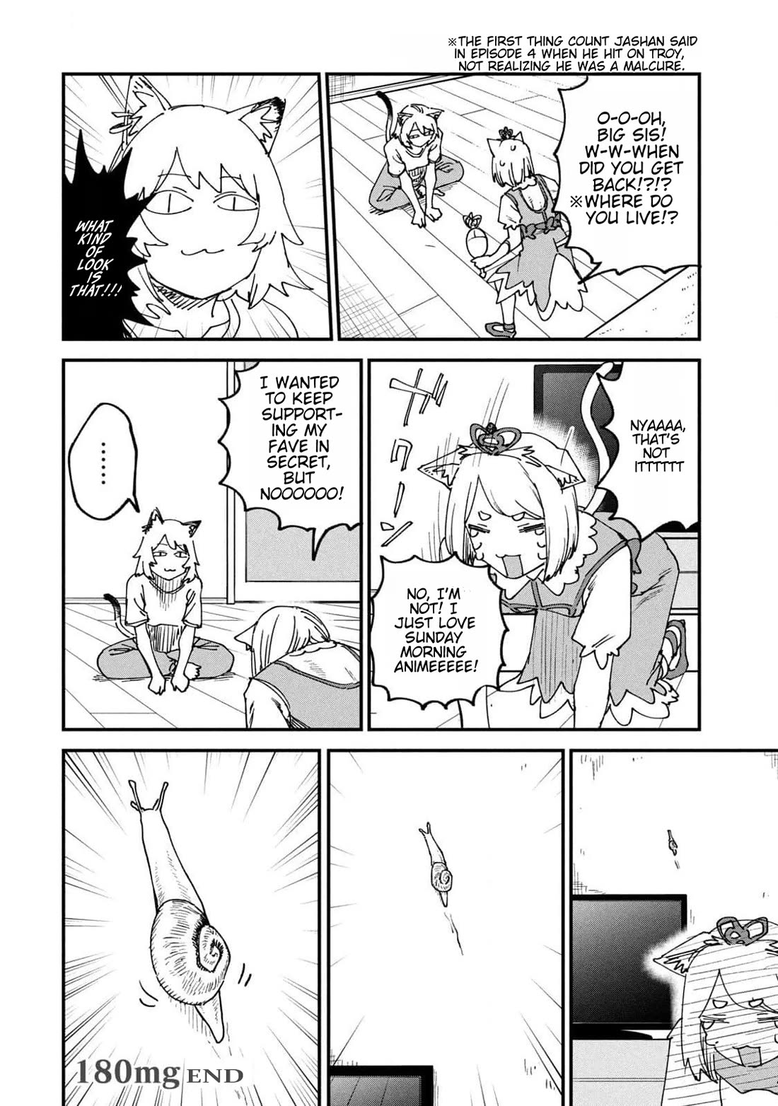 Chainsmoker Cat Chapter 180 page 4 - Chapter 180: 180mg