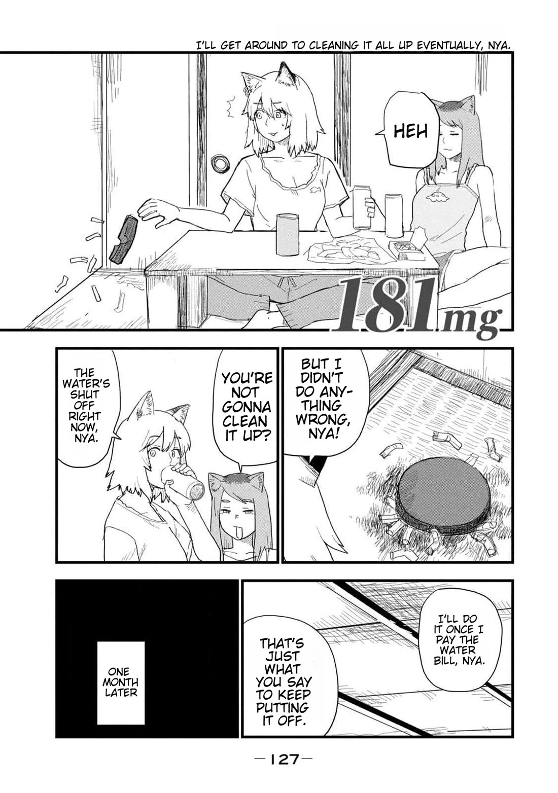 Chainsmoker Cat Chapter 181 page 1 - Chapter 181: 181mg