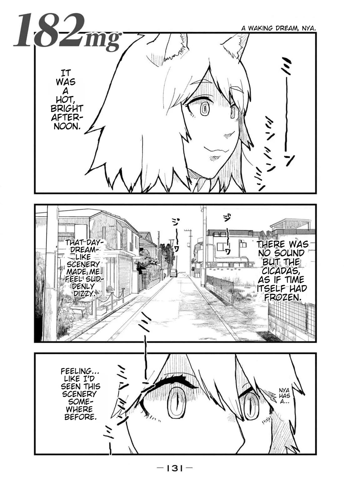 Chainsmoker Cat Chapter 182 page 1 - Chapter 182: 182mg