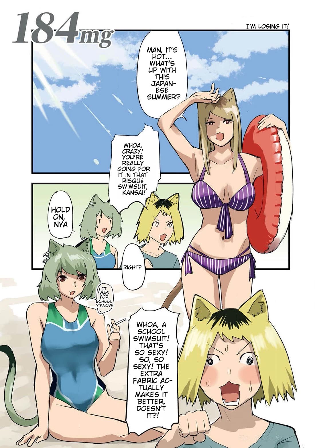 Chainsmoker Cat Chapter 184 page 1 - Chapter 184: 184mg