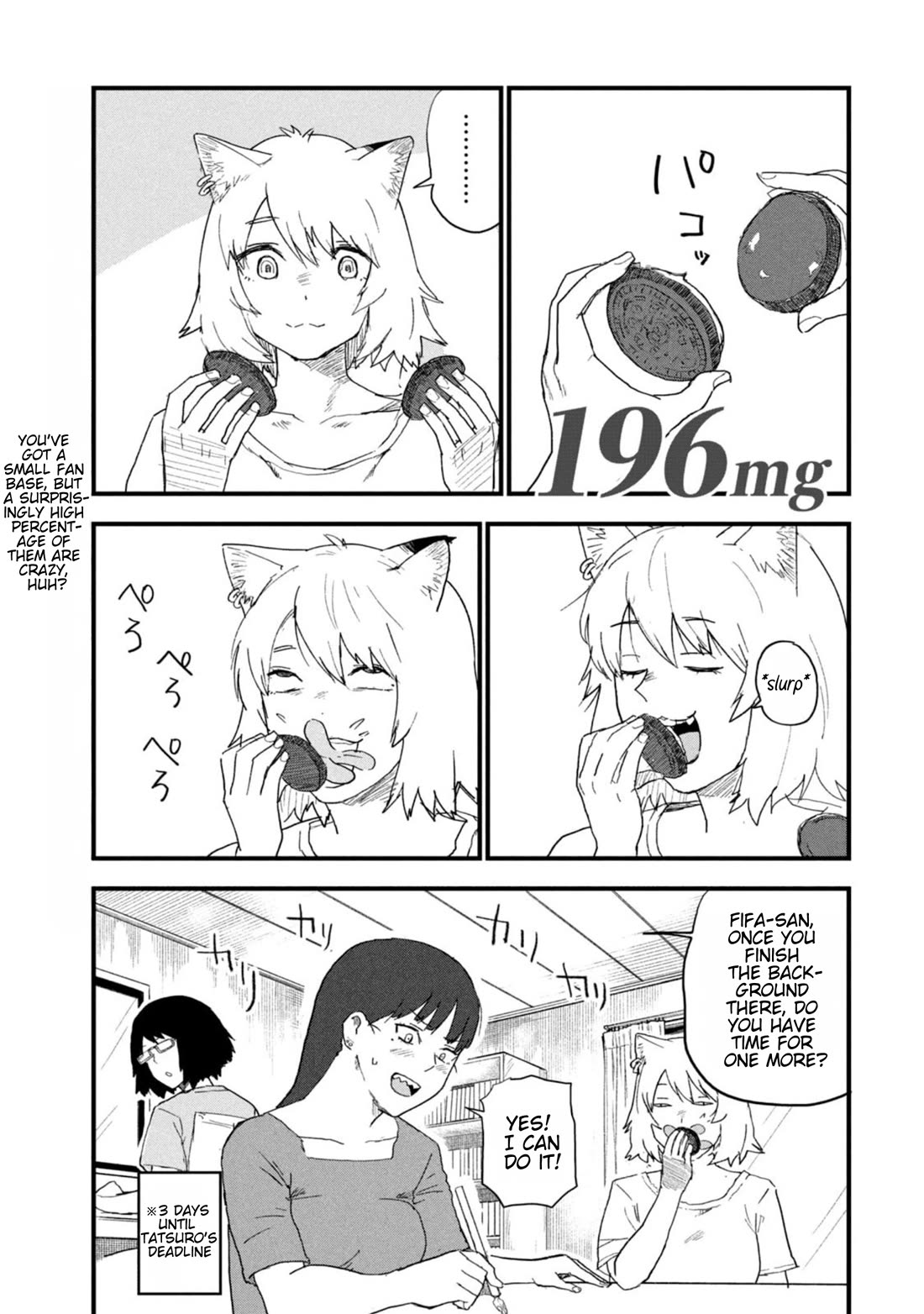 Chainsmoker Cat Chapter 196 page 1 - Chapter 196: 196mg