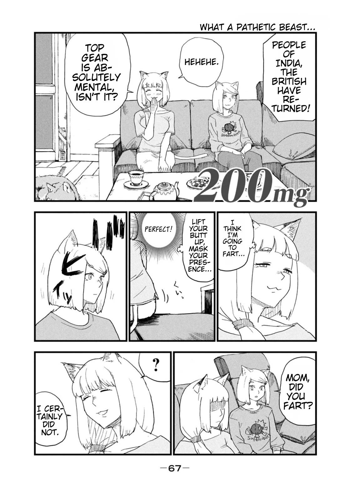 Chainsmoker Cat Chapter 200 page 1 - Chapter 200: 200mg