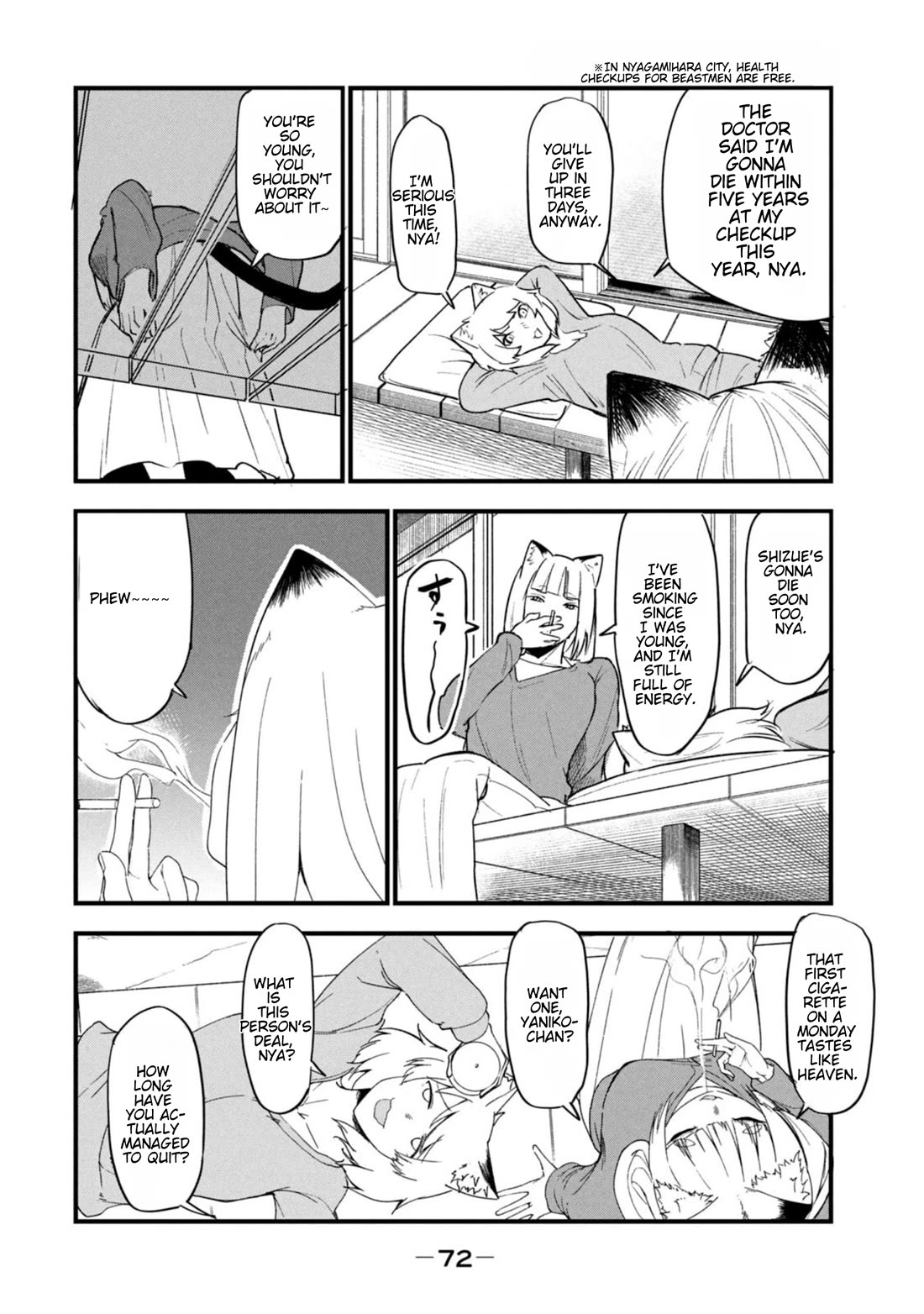 Chainsmoker Cat Chapter 201 page 2 - Chapter 201: 201mg