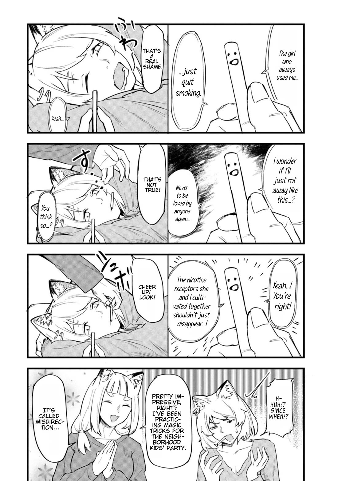Chainsmoker Cat Chapter 201 page 4 - Chapter 201: 201mg