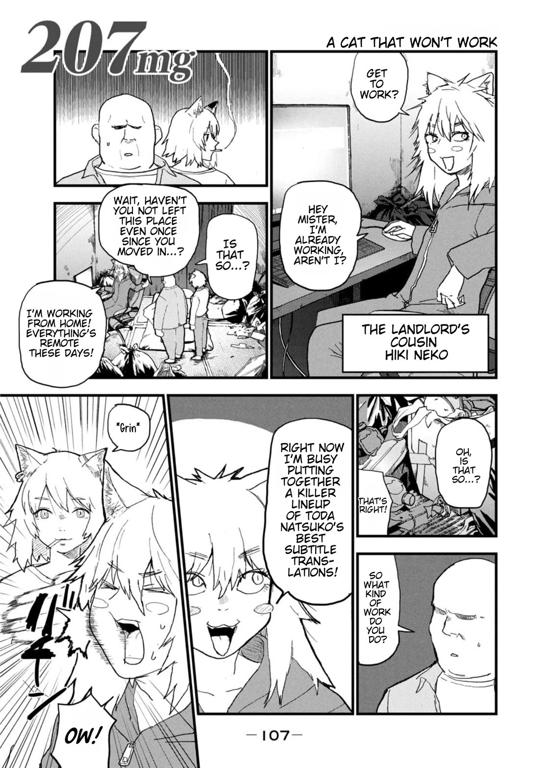 Chainsmoker Cat Chapter 207 page 1 - Chapter 207: 207mg