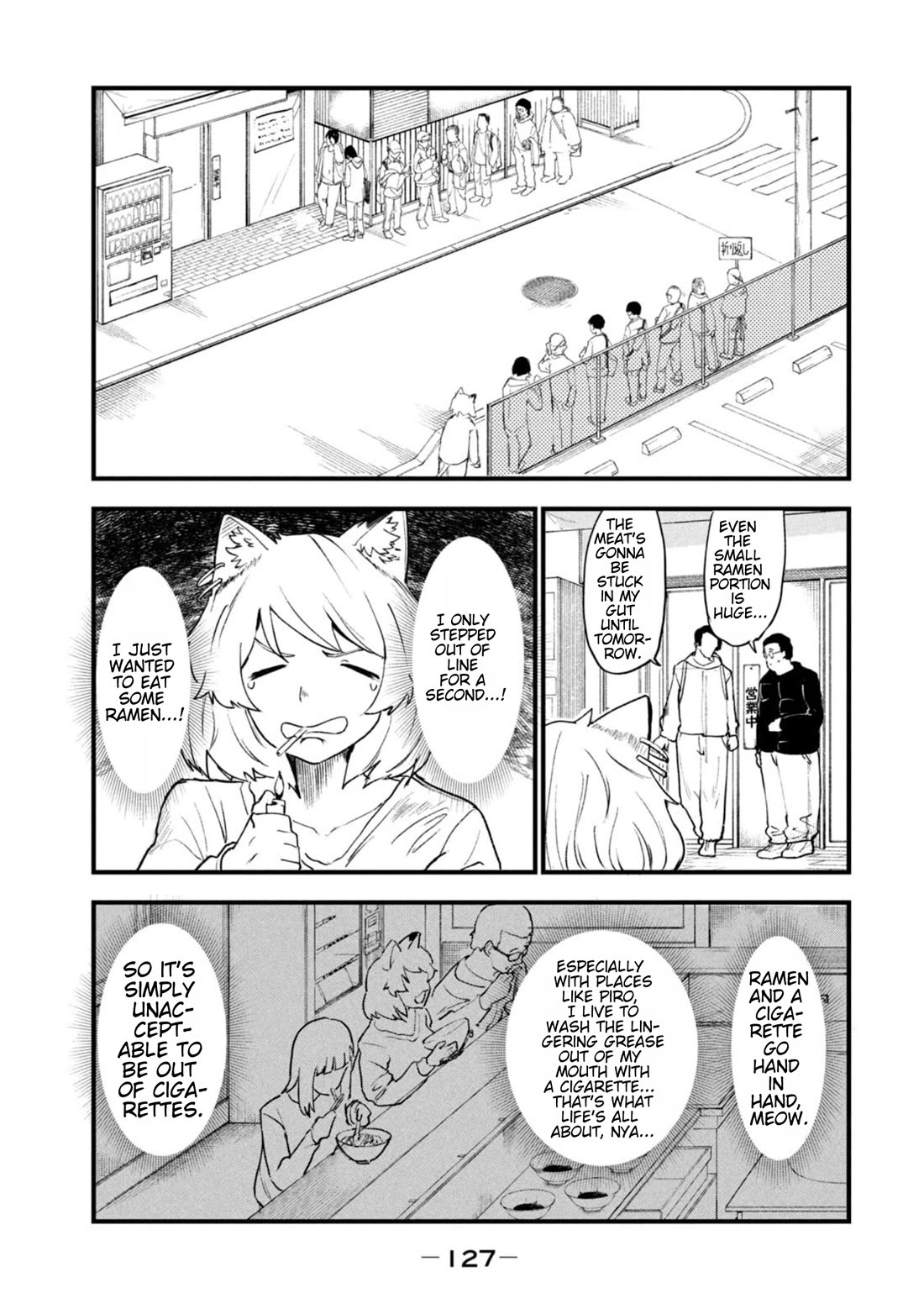 Chainsmoker Cat Chapter 210 page 3 - Chapter 210: 210mg
