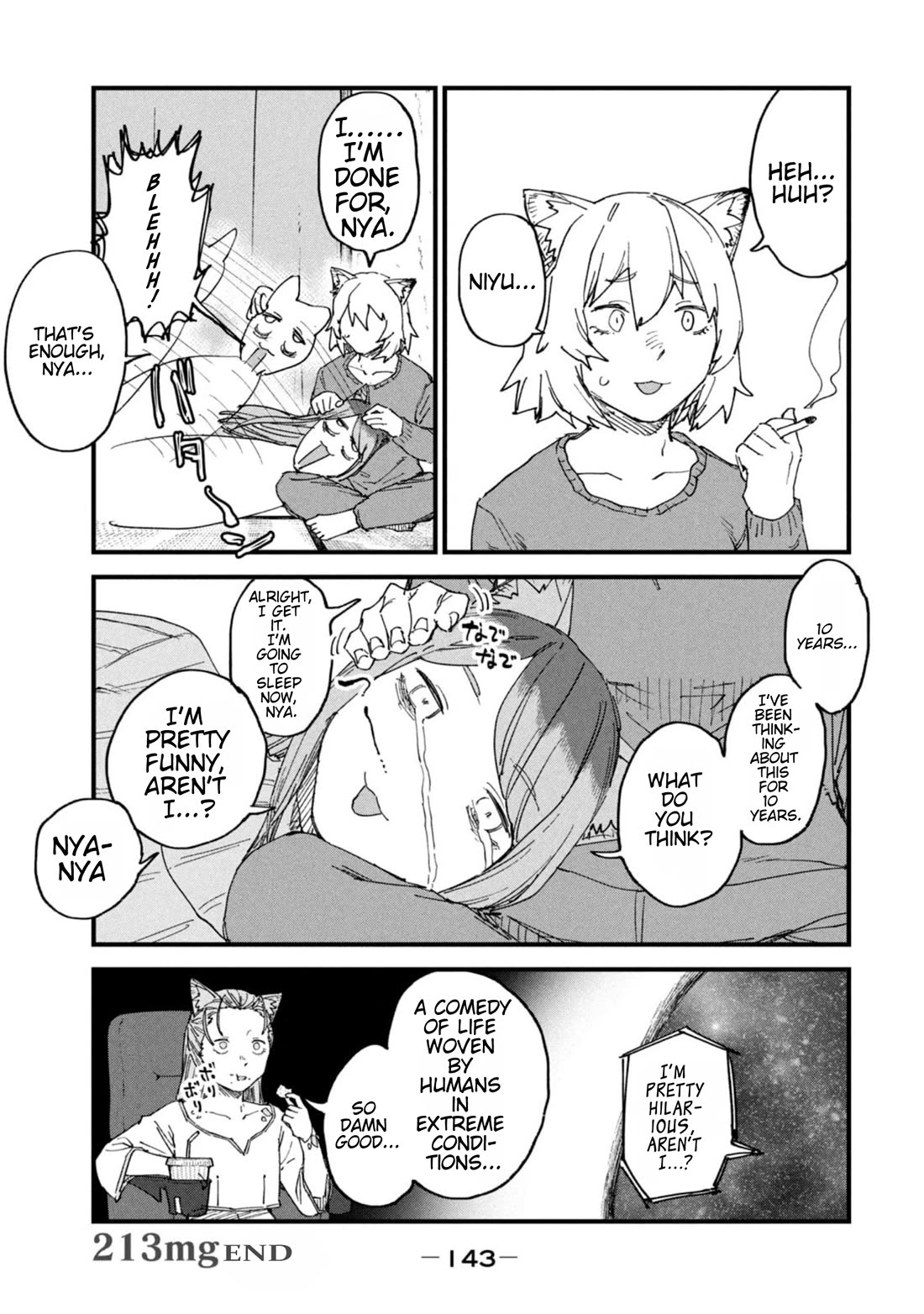 Chainsmoker Cat Chapter 213 page 5 - Chapter 213: 213mg