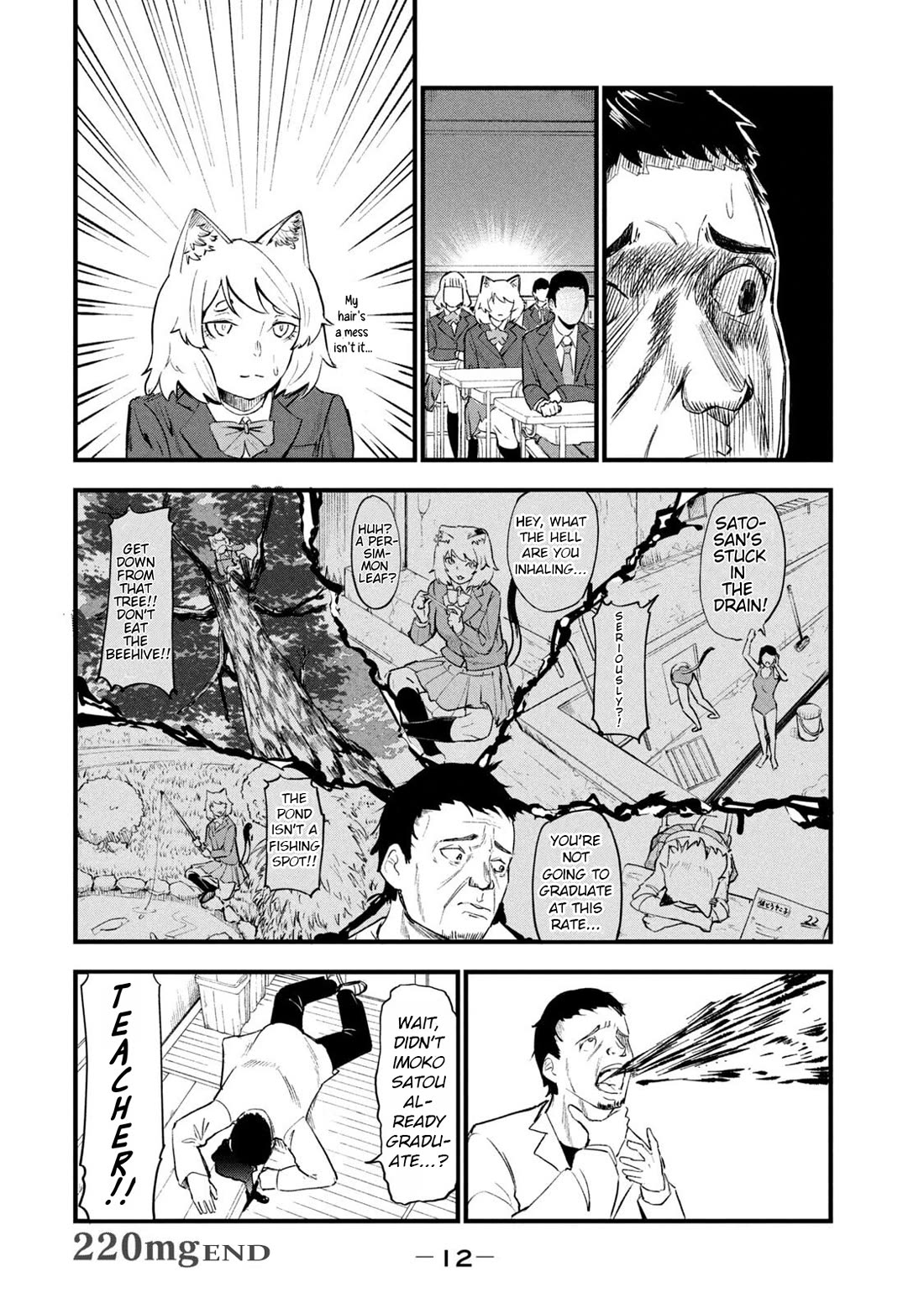 Chainsmoker Cat Chapter 220 page 4 - Chapter 220: 220mg