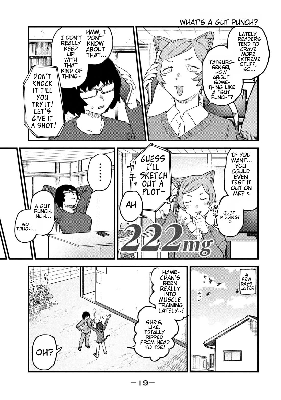Chainsmoker Cat Chapter 222 page 1 - Chapter 222: 222mg