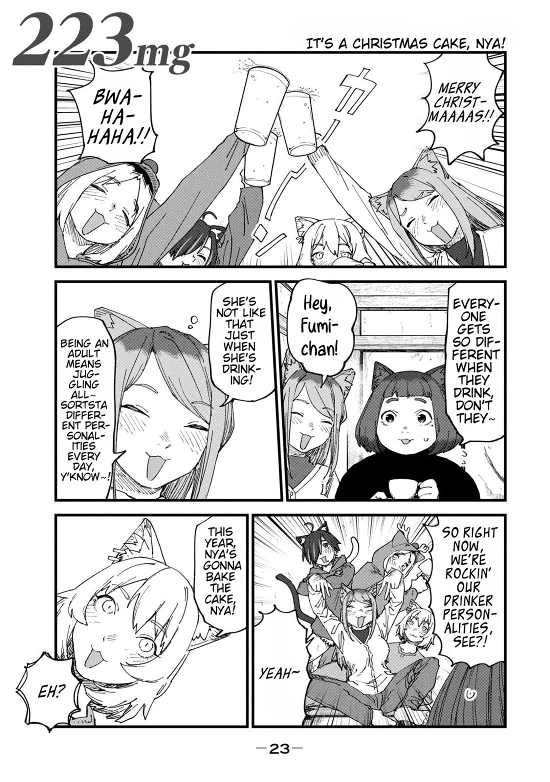Chainsmoker Cat Chapter 223 page 1 - Chapter 223: 223mg