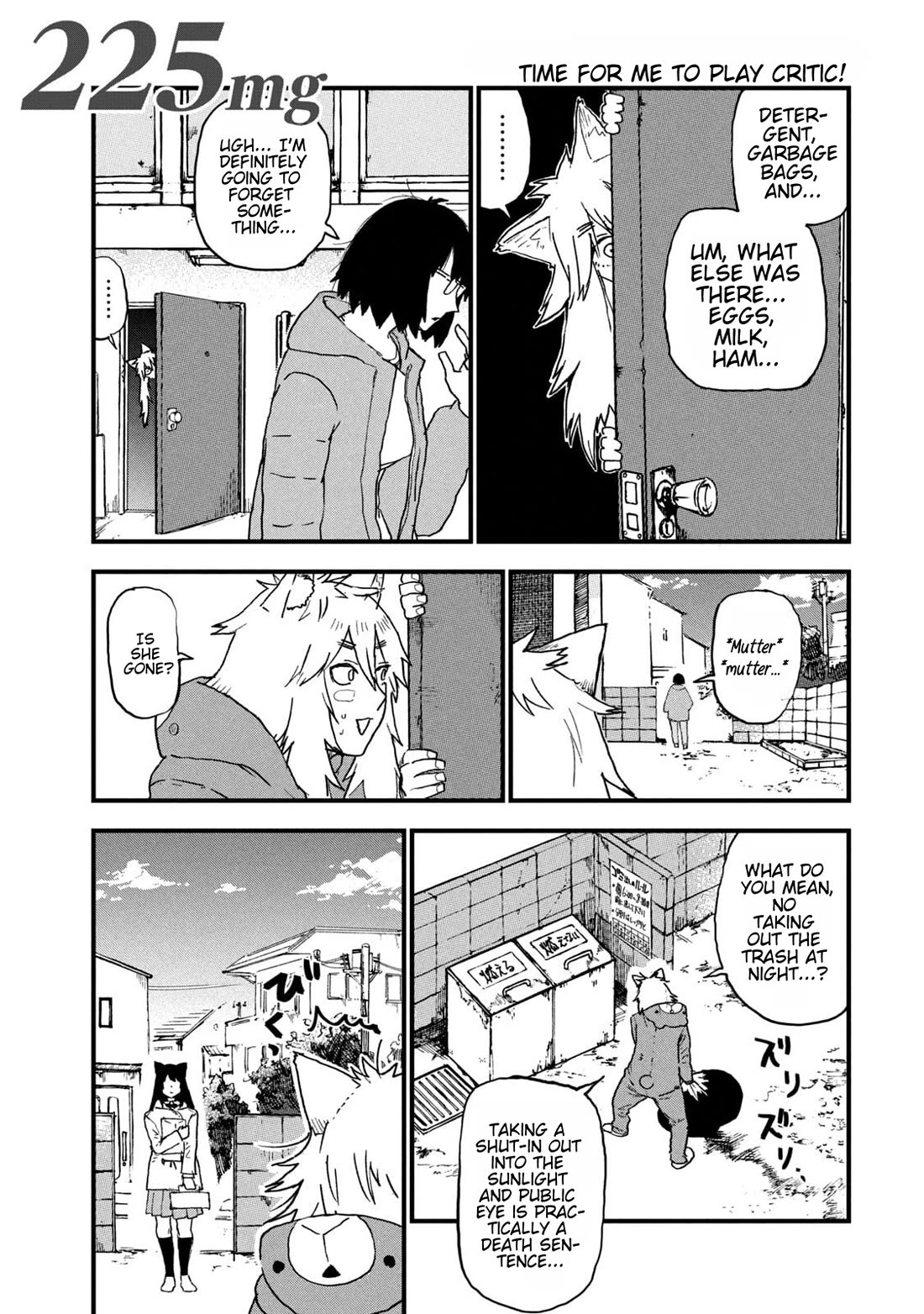 Chainsmoker Cat Chapter 225 page 1 - Chapter 225: 225mg