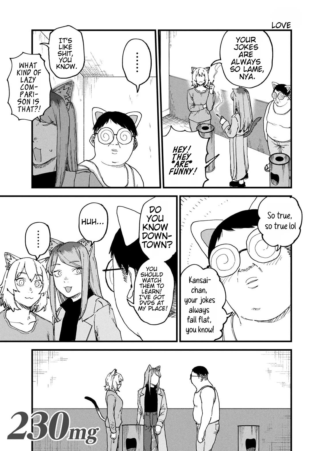 Chainsmoker Cat Chapter 230 page 1 - Chapter 230: 230mg