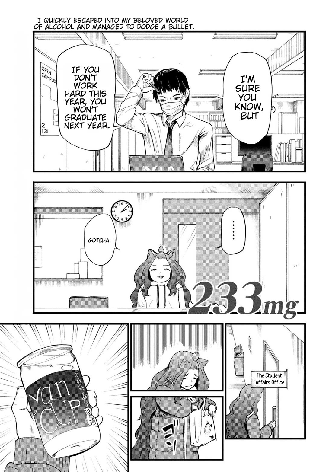 Chainsmoker Cat Chapter 233 page 1 - Chapter 233: 233mg