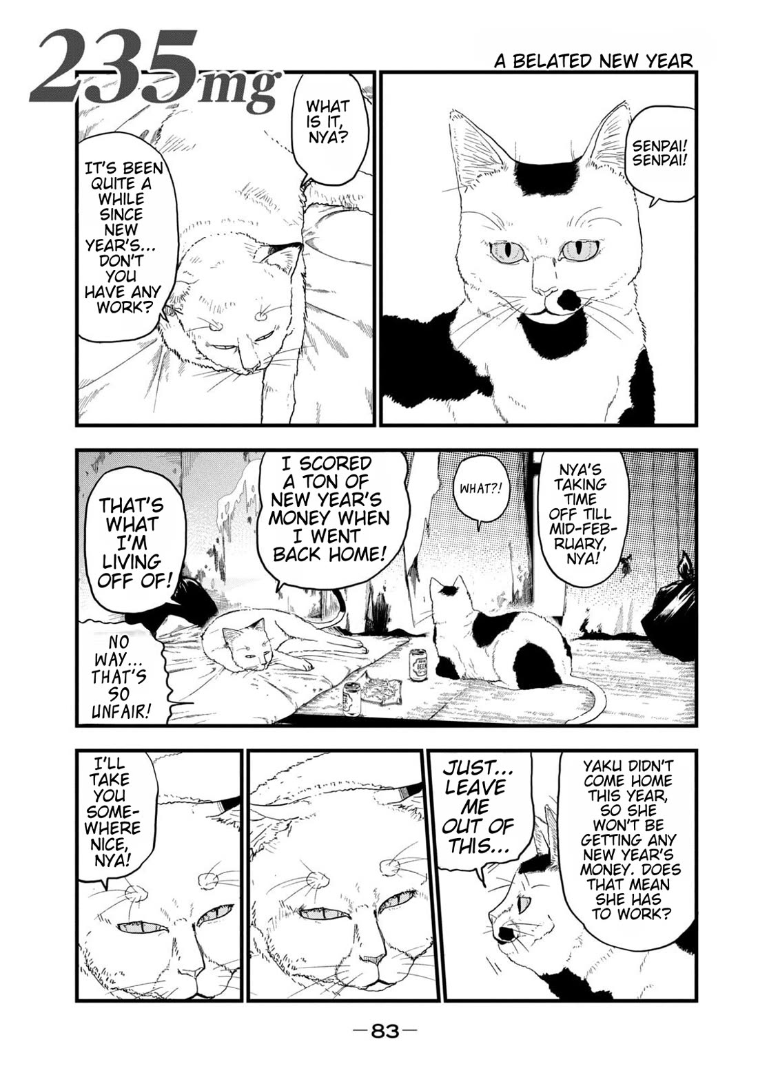 Chainsmoker Cat Chapter 235 page 1 - Chapter 235: 235mg