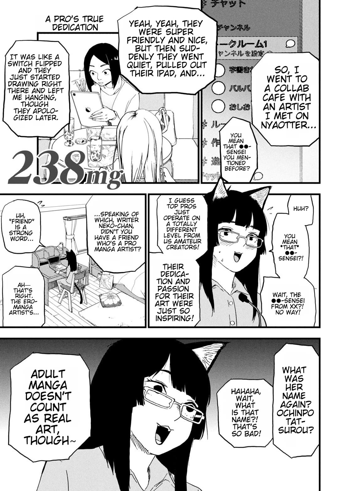 Chainsmoker Cat Chapter 238 page 1 - Chapter 238: 238mg