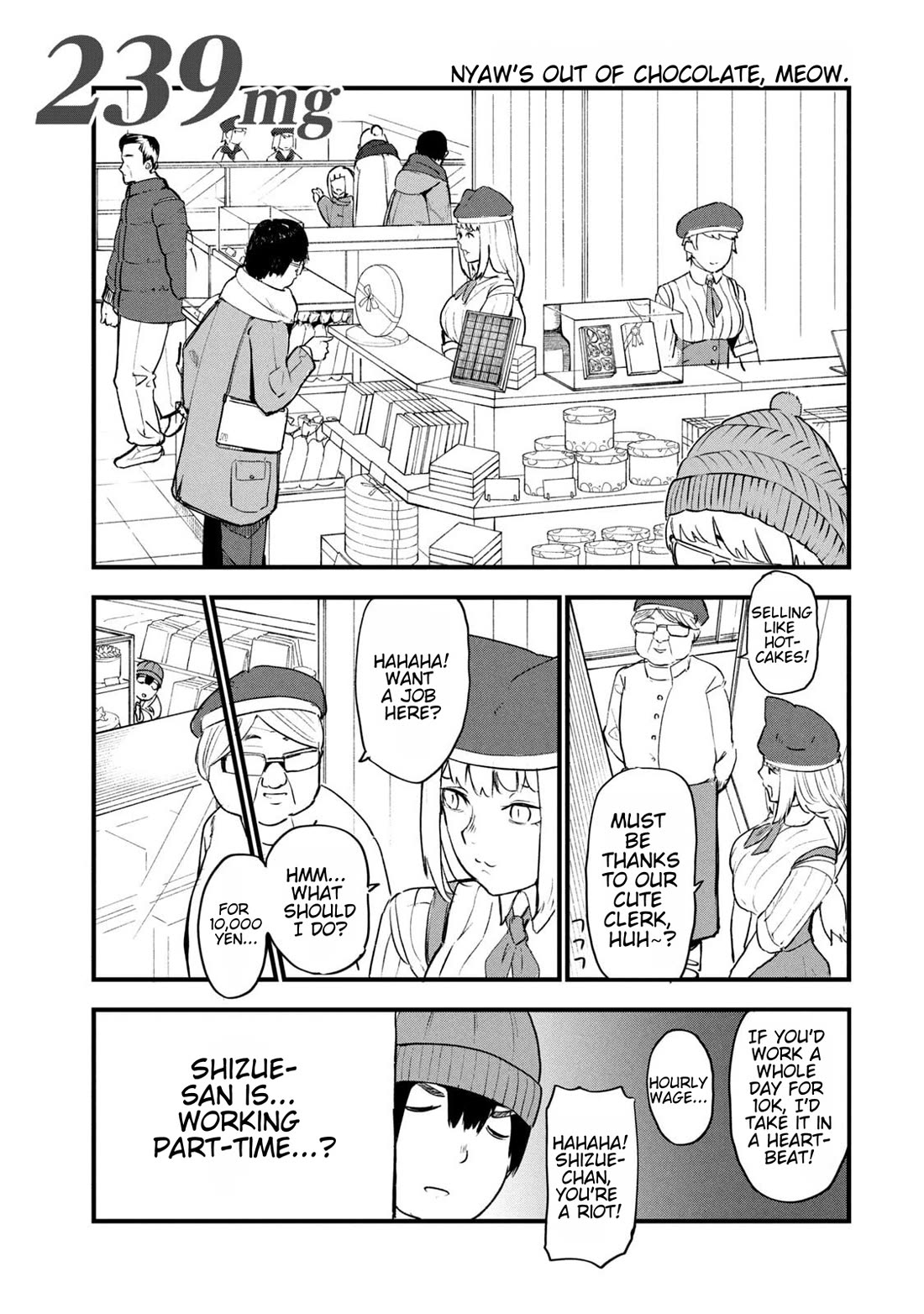 Chainsmoker Cat Chapter 239 page 1 - Chapter 239: 239mg