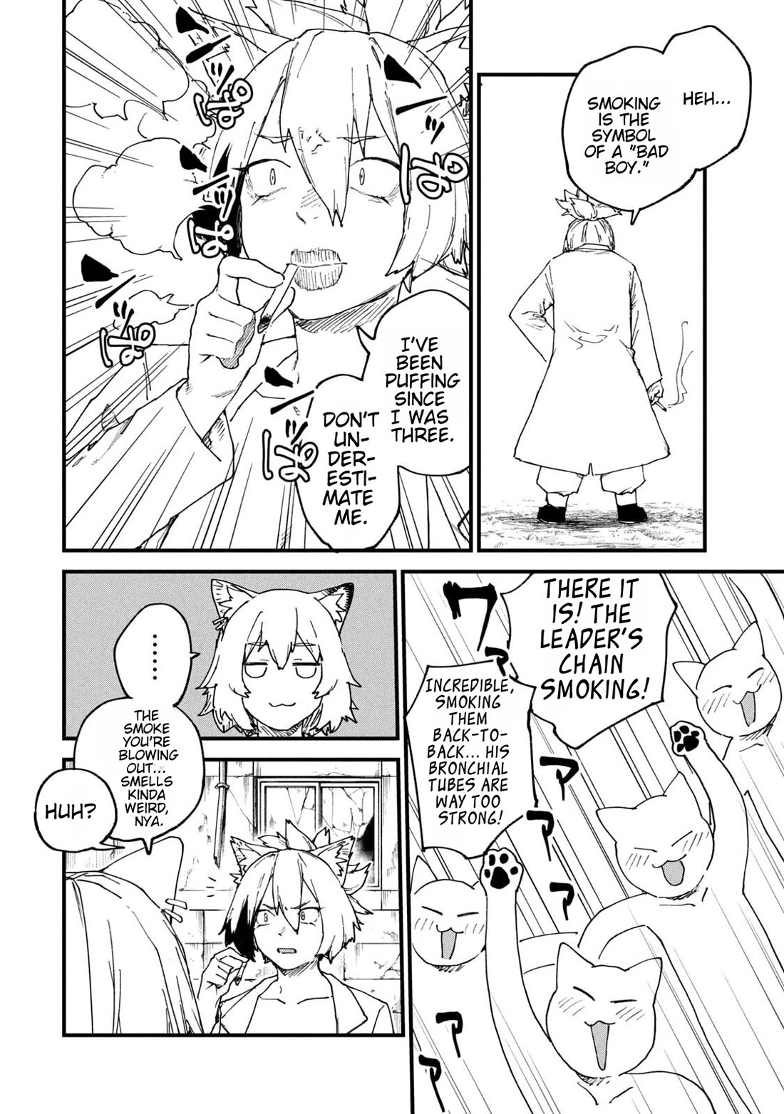 Chainsmoker Cat Chapter 240 page 4 - Chapter 240: 240mg