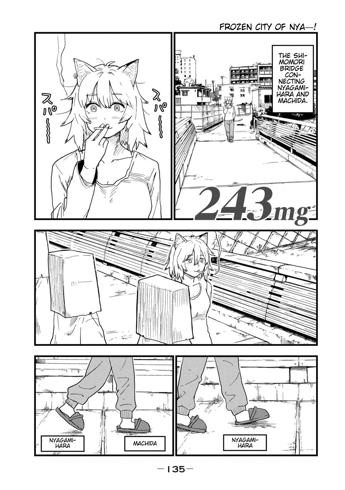 Chainsmoker Cat Chapter 243 page 1 - Chapter 243: 243mg