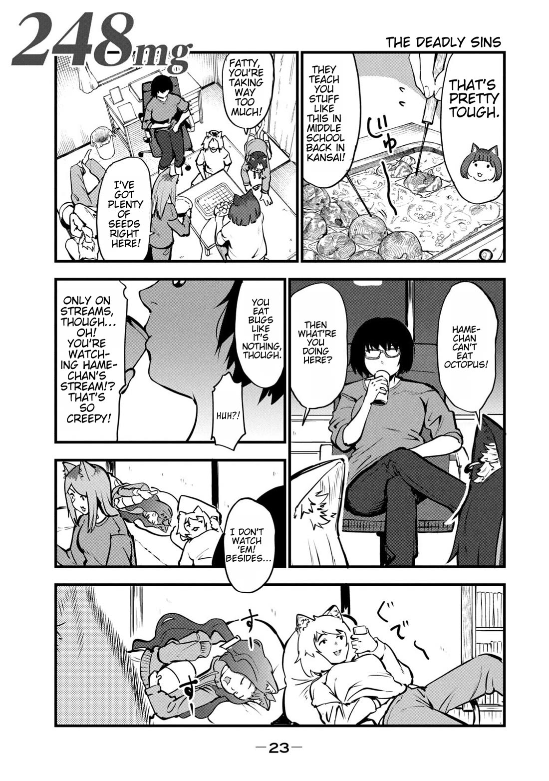 Chainsmoker Cat Chapter 248 page 1 - Chapter 248: 248mg