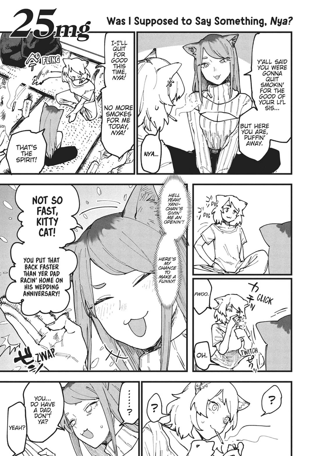 Chainsmoker Cat Chapter 25 page 1 - Chapter 25