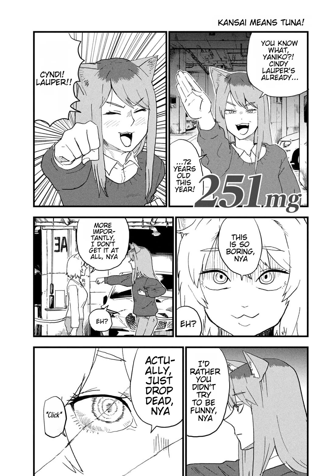 Chainsmoker Cat Chapter 251 page 1 - Chapter 251: 251mg