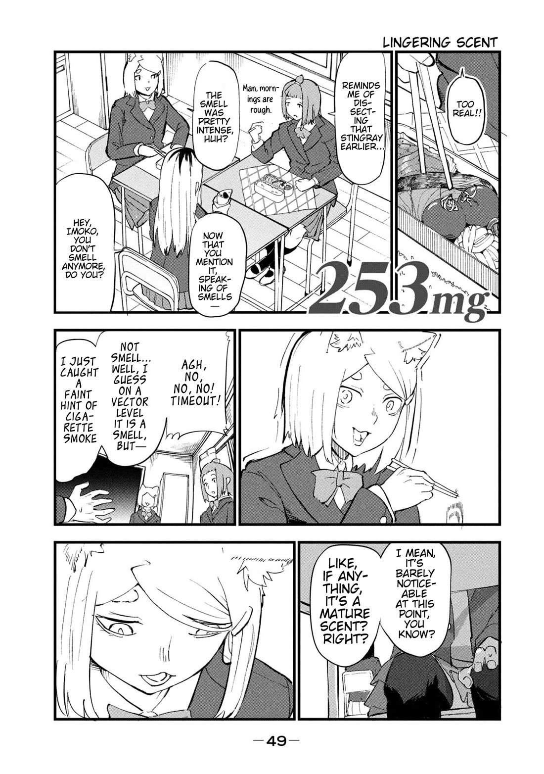 Chainsmoker Cat Chapter 253 page 1 - Chapter 253: 253mg